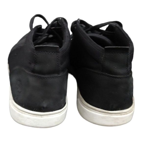 Timberland chukka boots sneakers Men\'s Size 12 Black canvas leather Groveton main image 10